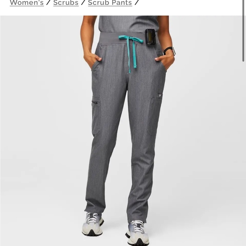 Figs High Waist Yola Scrub Pants